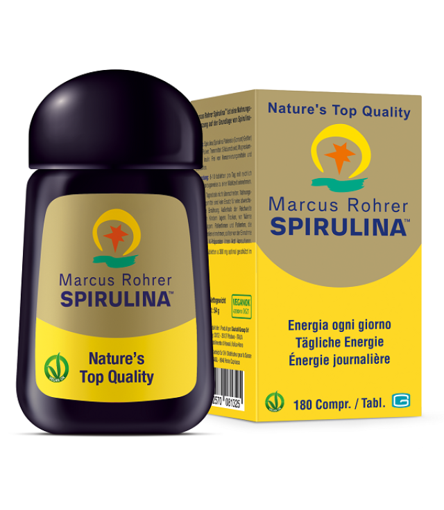 SPIRULINA MARCUS ROHRER 180CPR