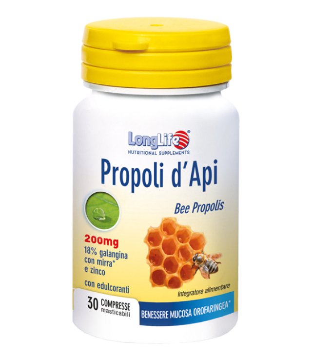 LONGLIFE PROPOLI D'API 30 COMPRESSE