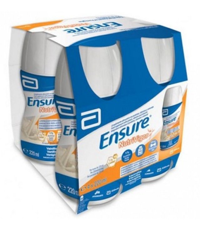 ENSURE NUTRIVIGOR VANIGLIA 4 BOTTIGLIE DA 220 ML