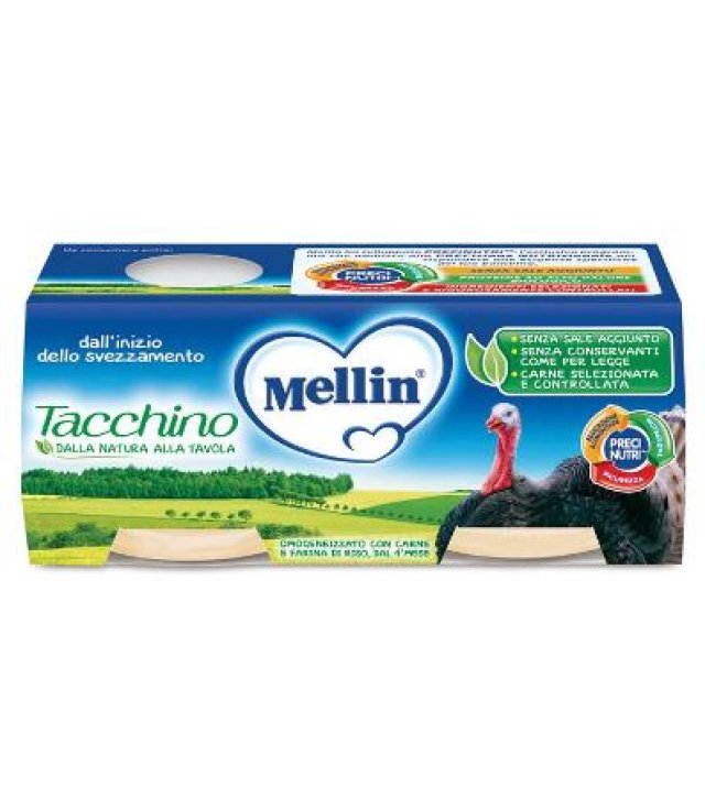 OMOG MELLIN TACCHINO 2X120G