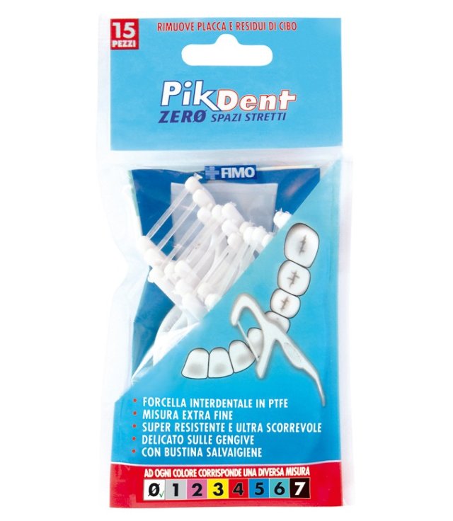 PIKDENT ZERO SPAZI STRETTI 15P