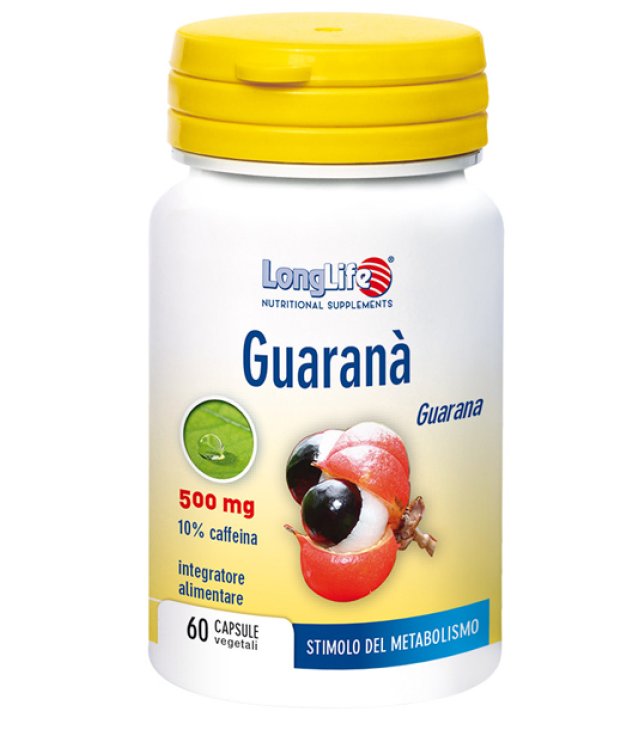 LONGLIFE GUARANA' 60 CAPSULE VEGETALI