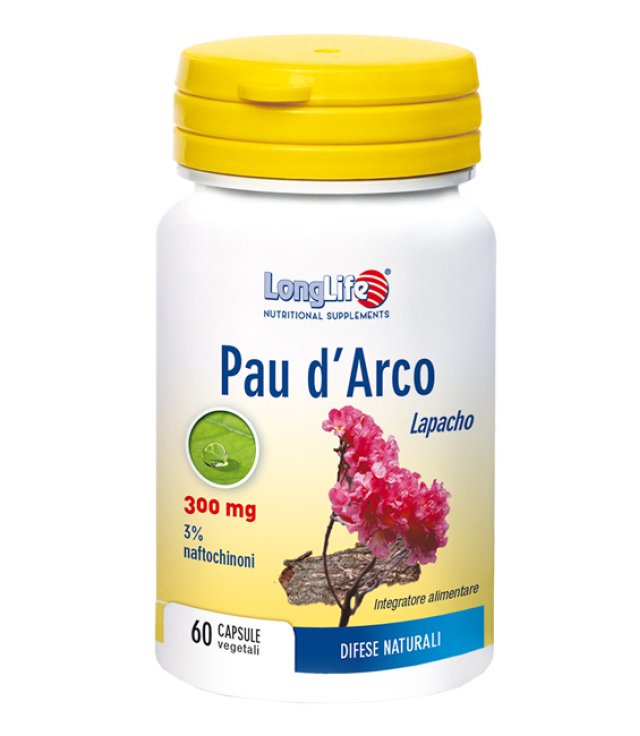 LONGLIFE PAU D'ARCO 60 CAPSULE VEGETALI