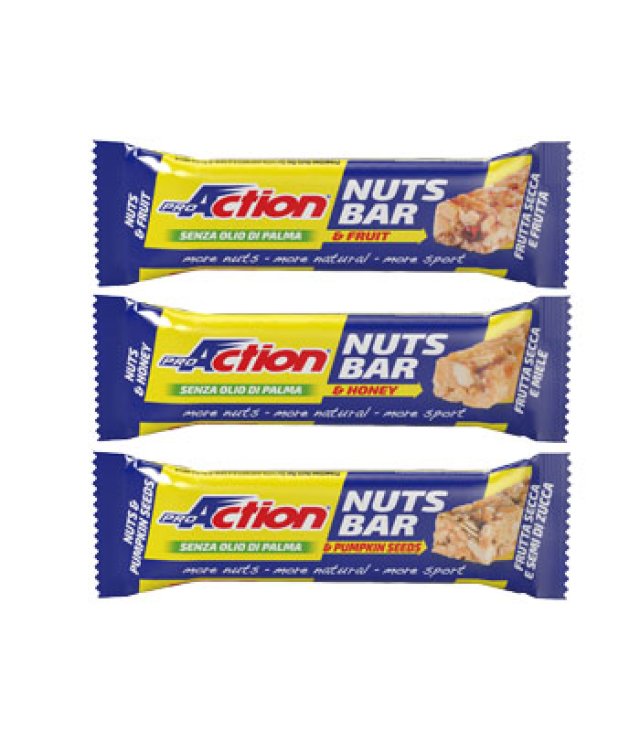 PROACTION NUTS BAR MIELE 30G