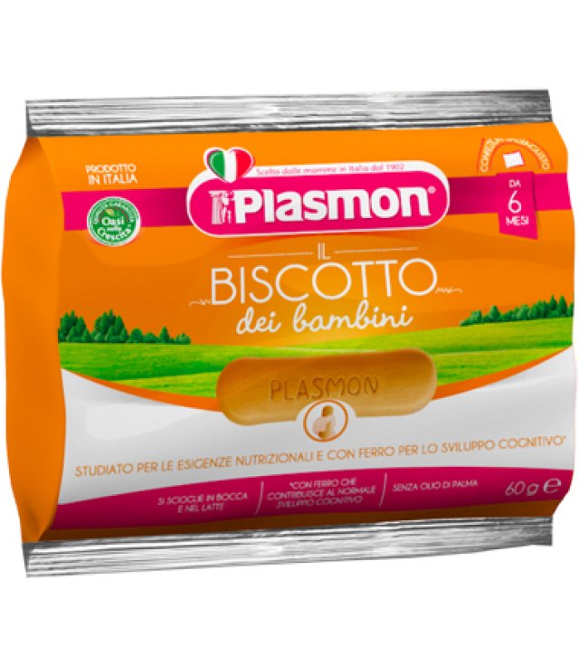 PLASMON BISCOTTO 60G 6M+