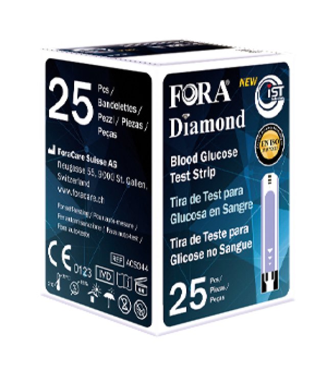 FORA DIAMOND/ 25PZ GD50 STR RE