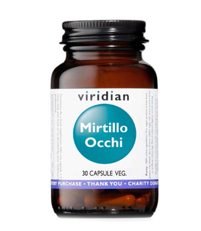 VIRIDIAN MIRTILLO OCCHI 30CPS