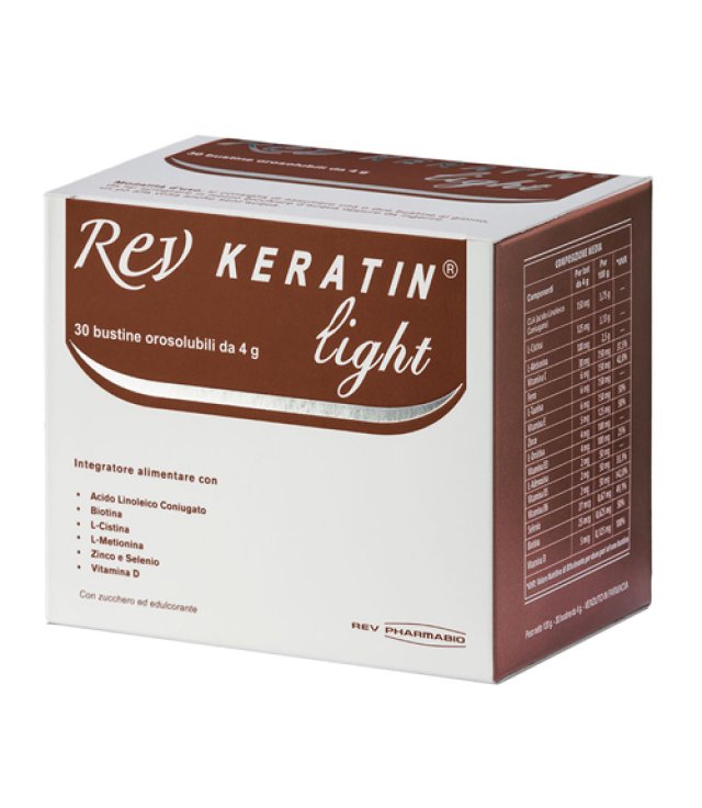 REV KERATIN LIGHT 30 BUSTE 120 G