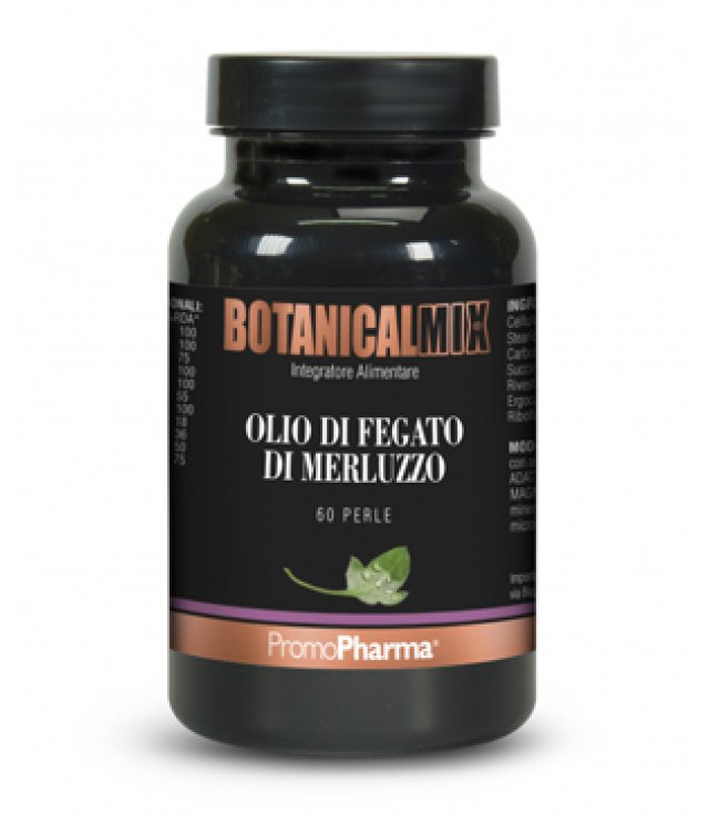 OLIO DI FEGATO DI MERLUZZO BOTANICAL MIX 60 PERLE