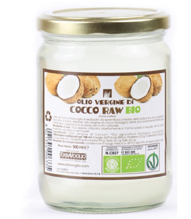 OLIO DI COCCO BIO 500ML