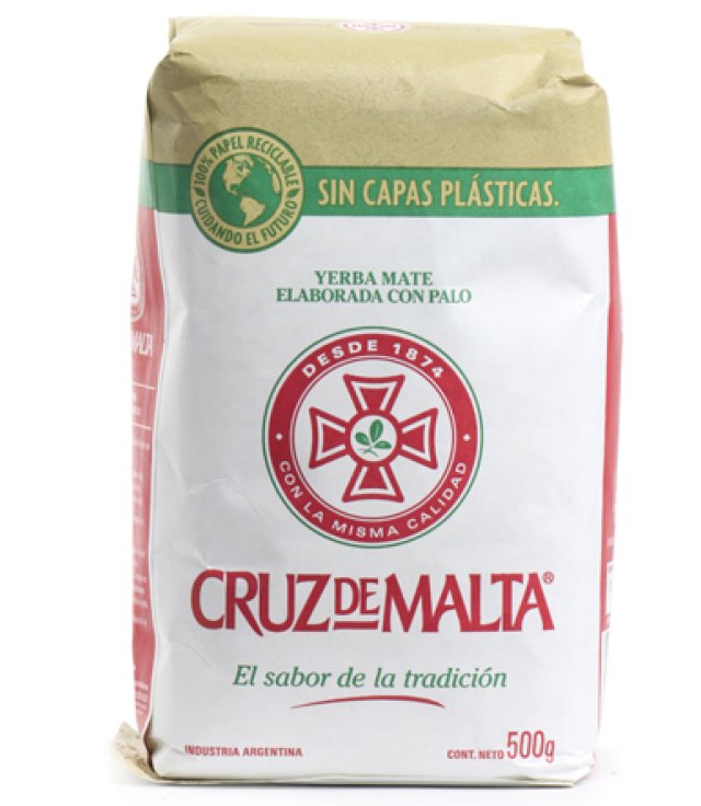 YERBA MATE CRUZ MALTA 500G YERBA MATE CRUZ MALTA 500G