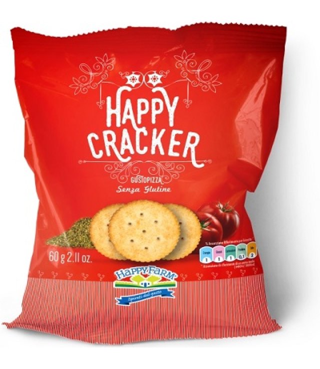 HAPPY F. CRACKERS PIZZA   60GR       S/G