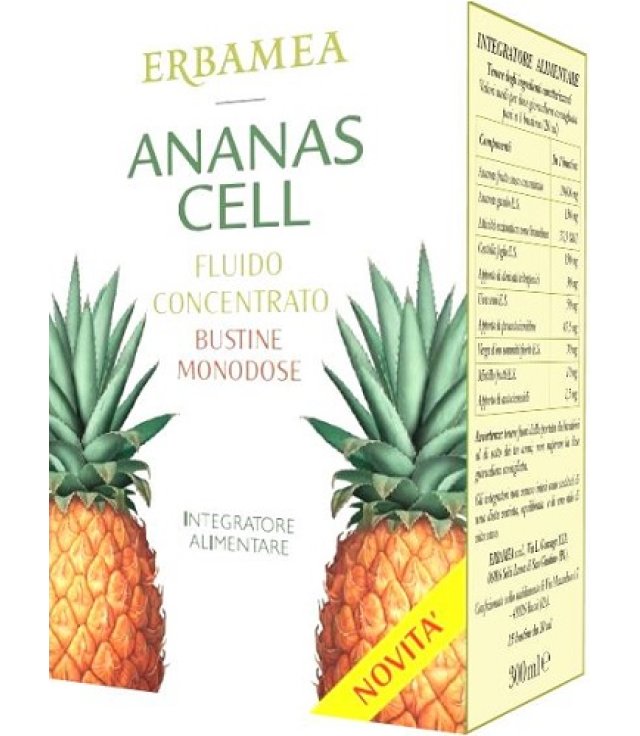 ANANAS CELL FLUIDO CONC 15BUSTE ANANAS CELL FLUIDO CONC 15BUSTE