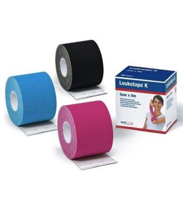 LEUKOTAPE K 5CMX5MT MEDIA NERO