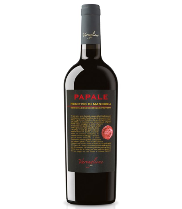 VINO PAPALE PRIMITIVO MAN 750ML      DOP