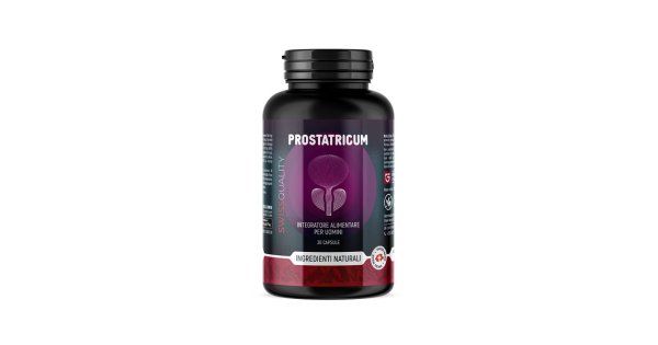 Prostatricum 30 Capsules - Complément Alimentaire Prostate (Ginkgo, Saw Palmetto, Zinc)