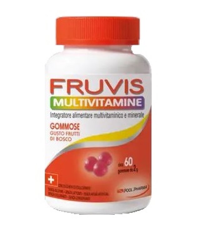 FRUVIS MULTIVITAMINE GOMMOSE 60 GELATINE DA 2 G