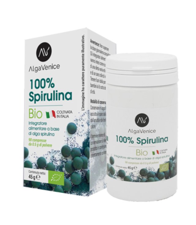 ALGAVENICE 100% SPIRULIN 90CPR ALGAVENICE 100% SPIRULIN 90CPR