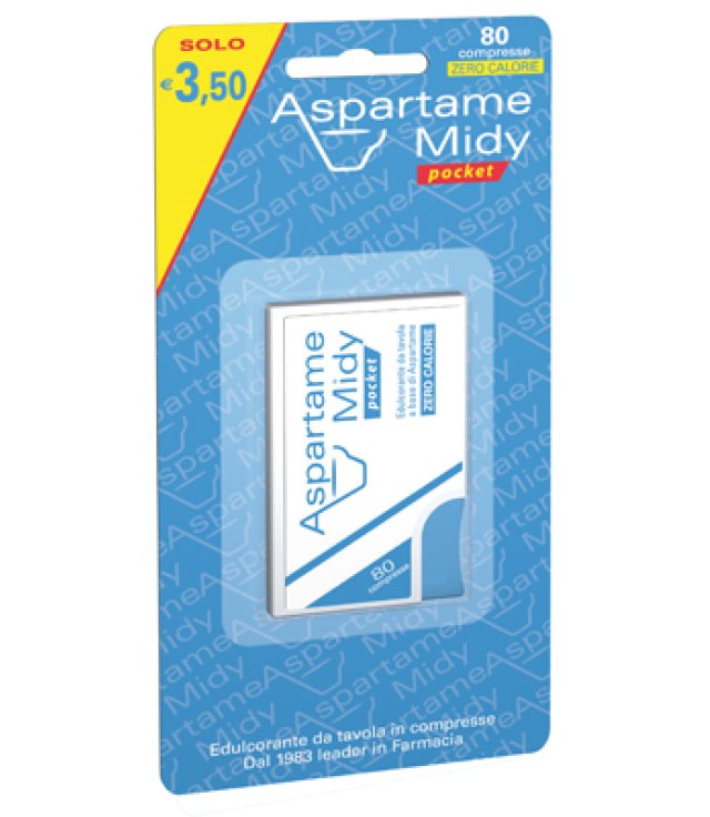 ASPARTAME MIDY POCKET 80 COMPRESSE