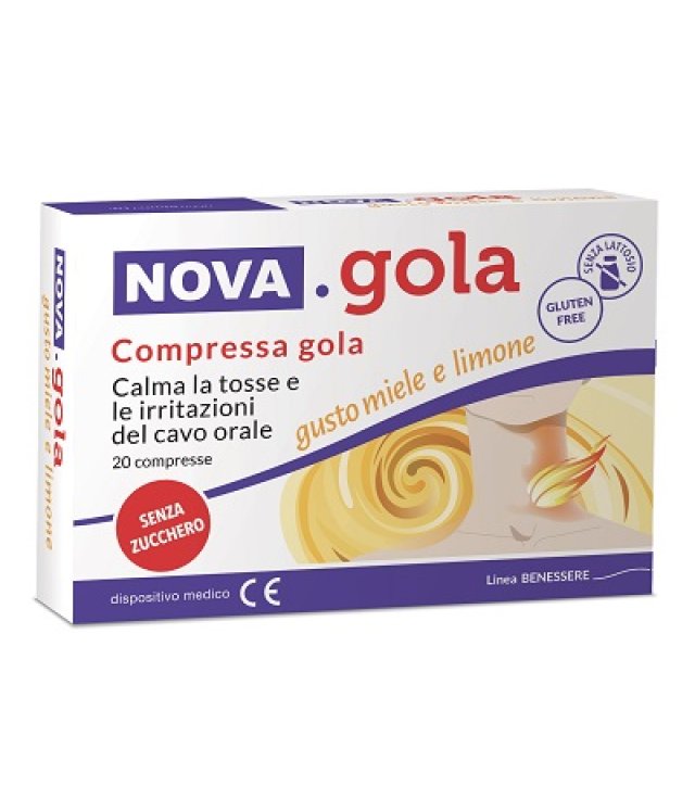 NOVA GOLA LIMONE/MIELE 20CPR