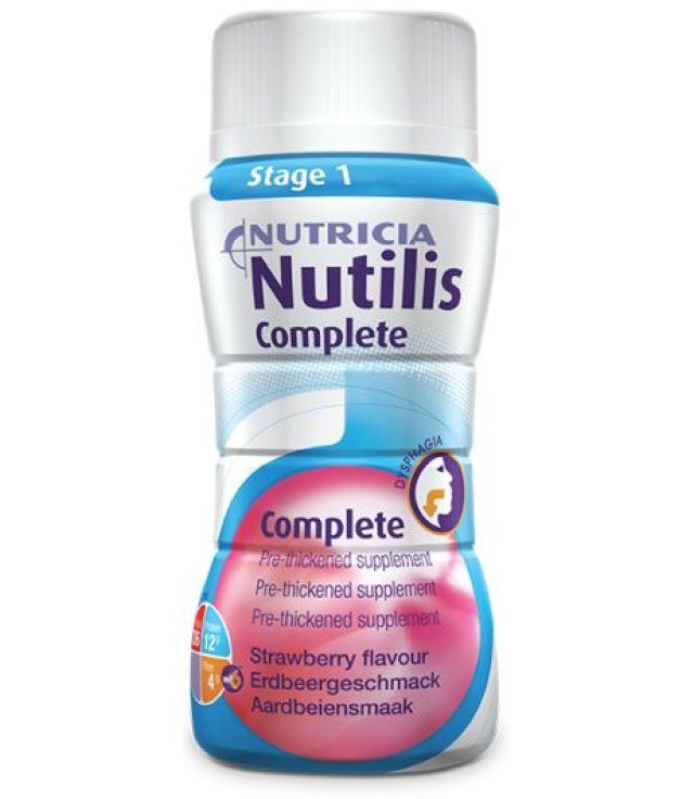 NUTILIS COMPLETE STAGE 1 FRAGOLA 4 X 125 ML