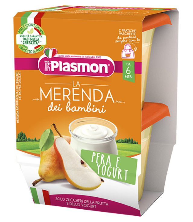 PL.MERENDA PERA/YOGURT     120X2