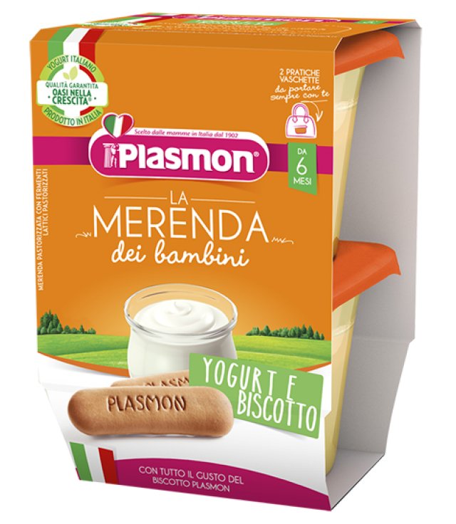 PLASMON YOG BISC          120GR  2   VAS