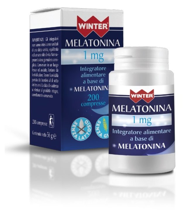 WINTER MELATONINA 1MG 200CPR