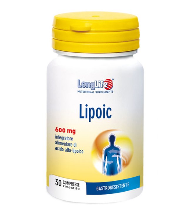 LONGLIFE LIPOIC 30CPR