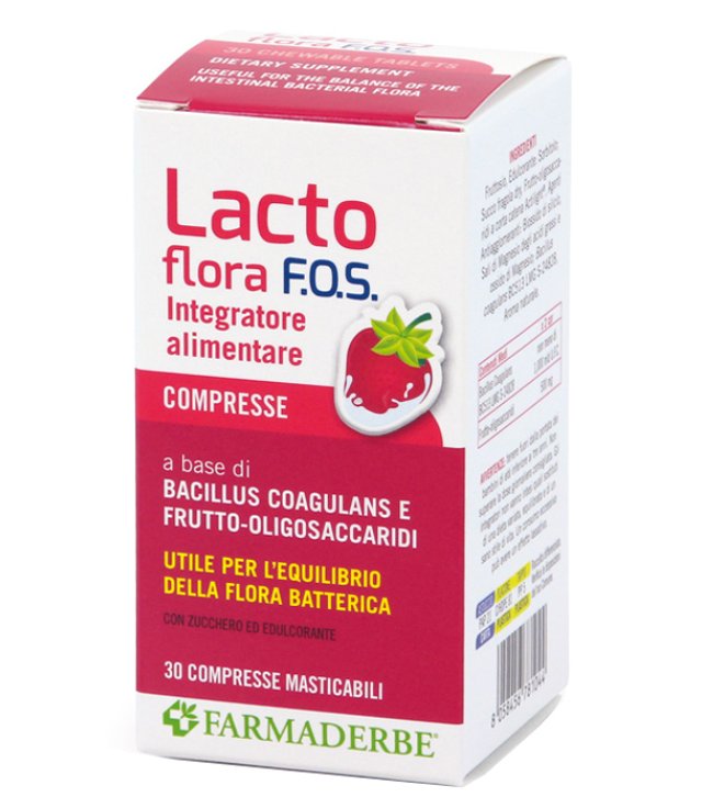 LACTO FLORA FOS 30CPR MASTIC