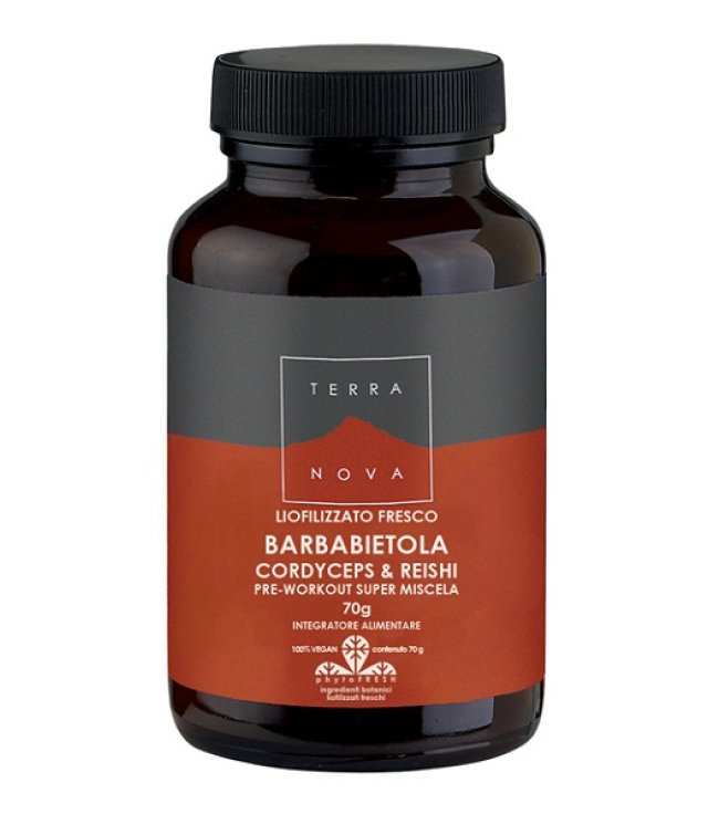 TERRANOVA BARBABIETOLA CORDYCEPS & REISHI PREWORKOUT 70 G