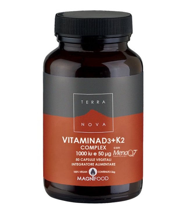 VITAMINA D3 + K2 50CPS TERRANO