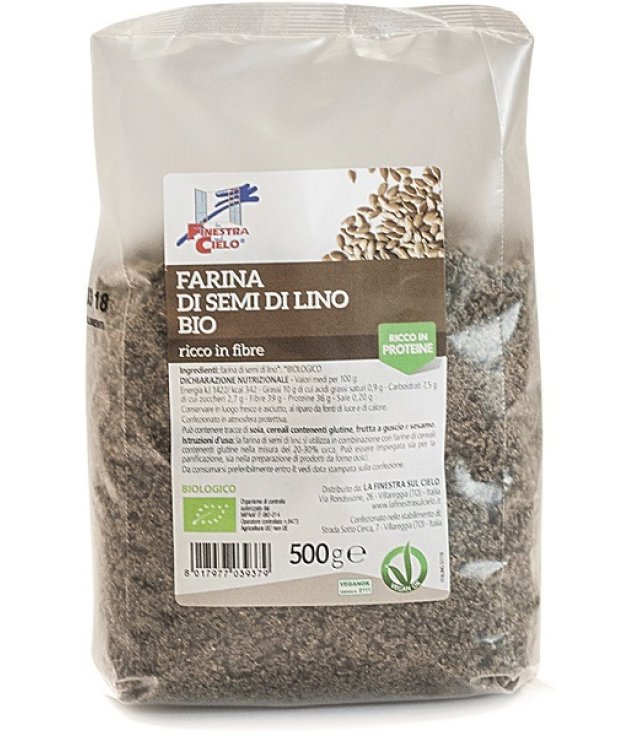 FARINA SEMI LINO BIO 500G