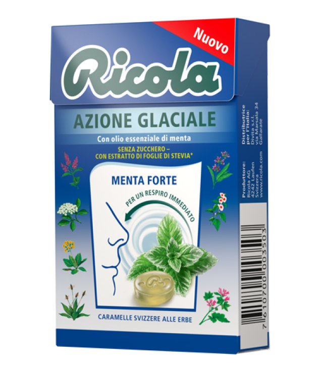 RICOLA CARAM.AZIONE GLAC.S/Z.50G RICOLA CARAM.AZIONE GLAC.S/Z.50G