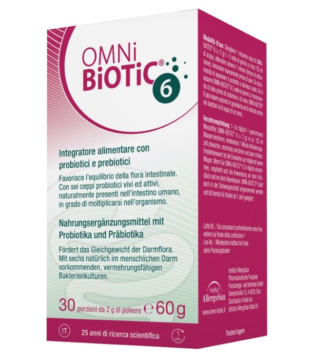 OMNI BIOTIC 6 BARATTOLO 60G