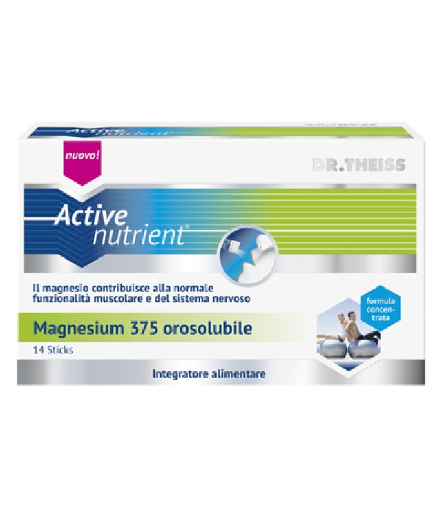 ACTIVE NUTRIENT MAGNESIUM 375 14 STICK OROSOLUBILI