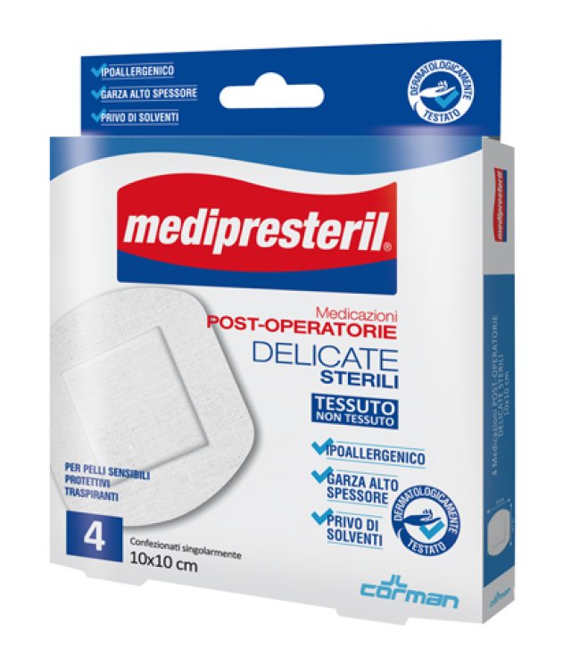 MEDIPRESTERIL POSTOP DEL 10X10