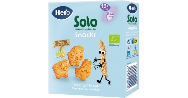 HERO SOLO SNACK CAROTA/MAIS40G