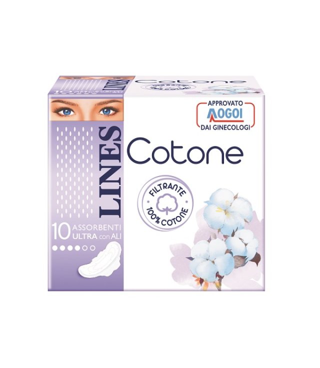 LINES COTONE ULTRA ALI GIORNO 10 PEZZI LINES COTONE ULTRA ALI GIORNO 10 PEZZI