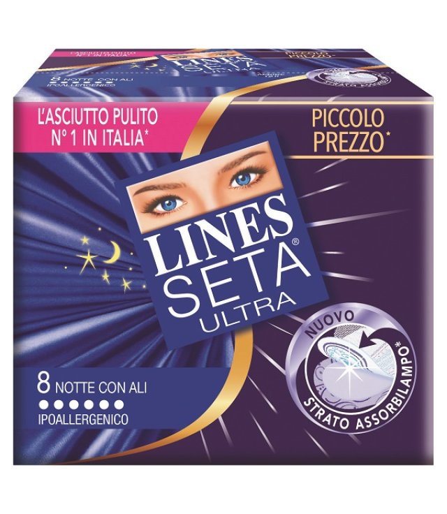 LINES SETA ULTRA NOTTE ALI 10P LINES SETA ULTRA NOTTE ALI 10P