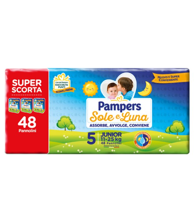 PAMPERS SOLE&LUNA TRIO J 48PZ