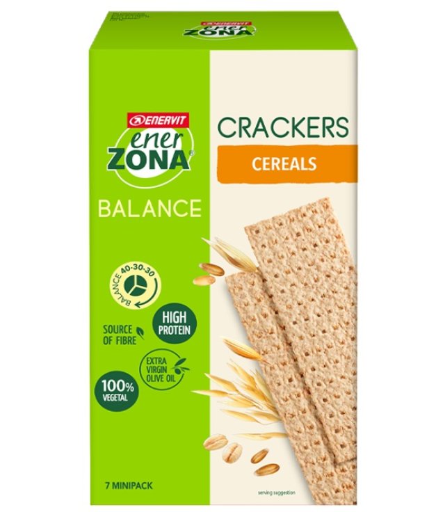 ENERZONA CRACKERS CEREALS 25 G