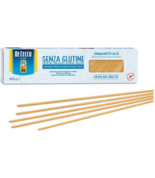DE CECCO SPAGHETTI N12 S/G400G DE CECCO SPAGHETTI N12 S/G400G
