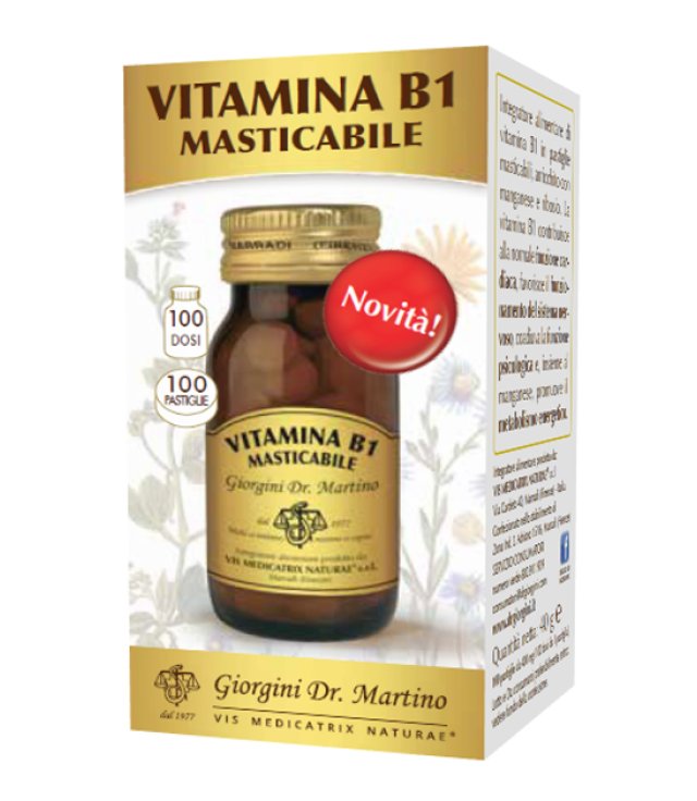 VITAMINA B1 MASTICABILE100PAST