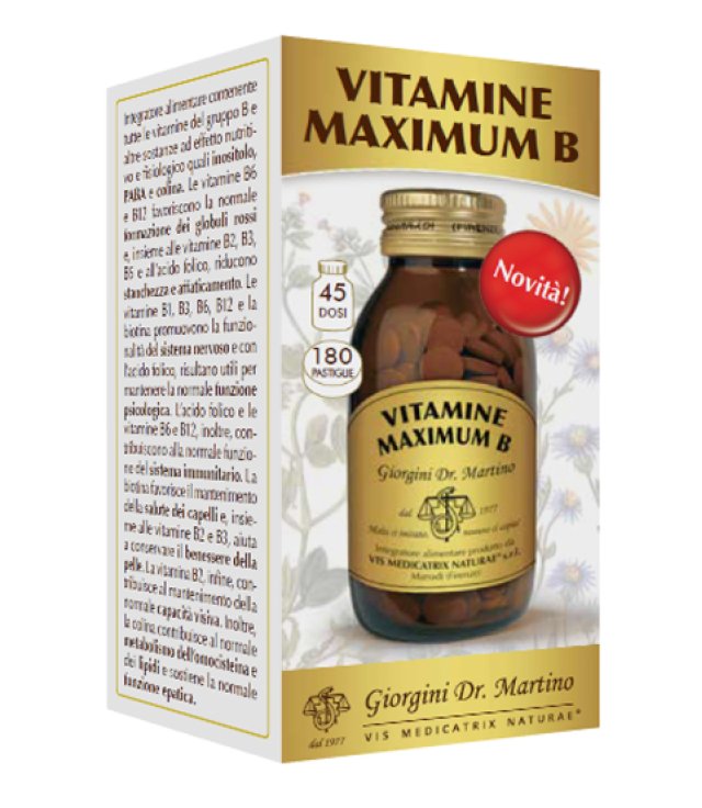 VITAMINE MAXIMUM B 180PAST