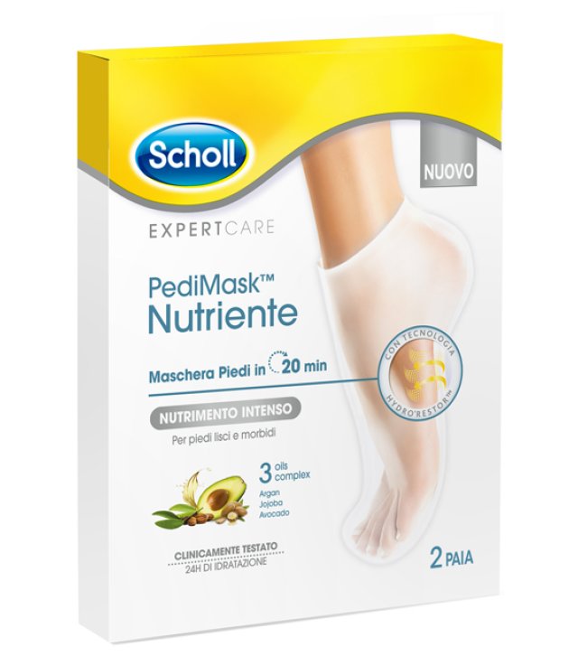 SCHOLL EXPERTCARE PEDIMASK NUTRIENTE 3 OILS COMPLEX