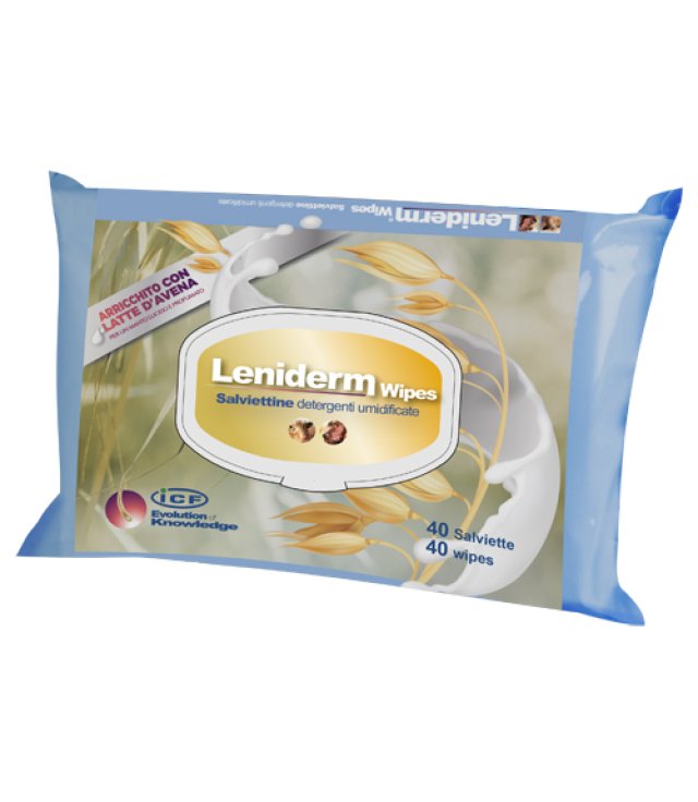 LENIDERM WIPES POCKET 40STRAPP