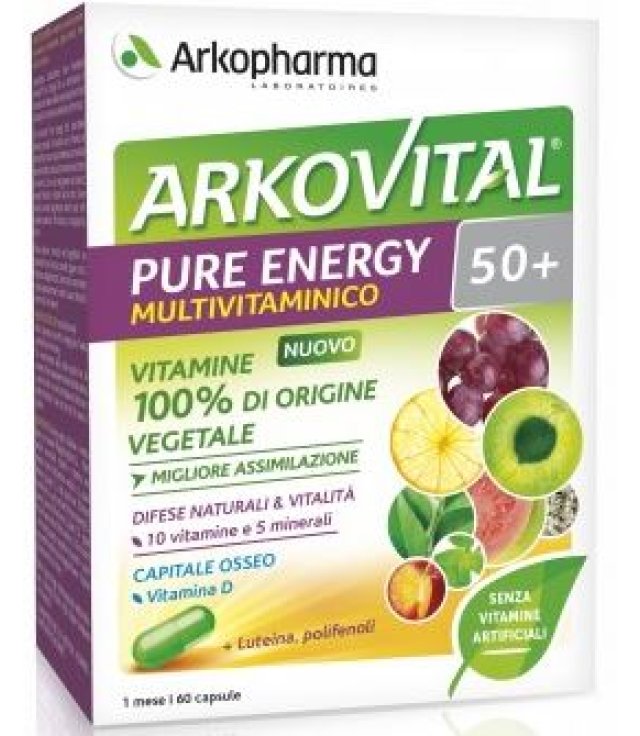 ARKOVITAL PURE ENERGY50+ 60CPS