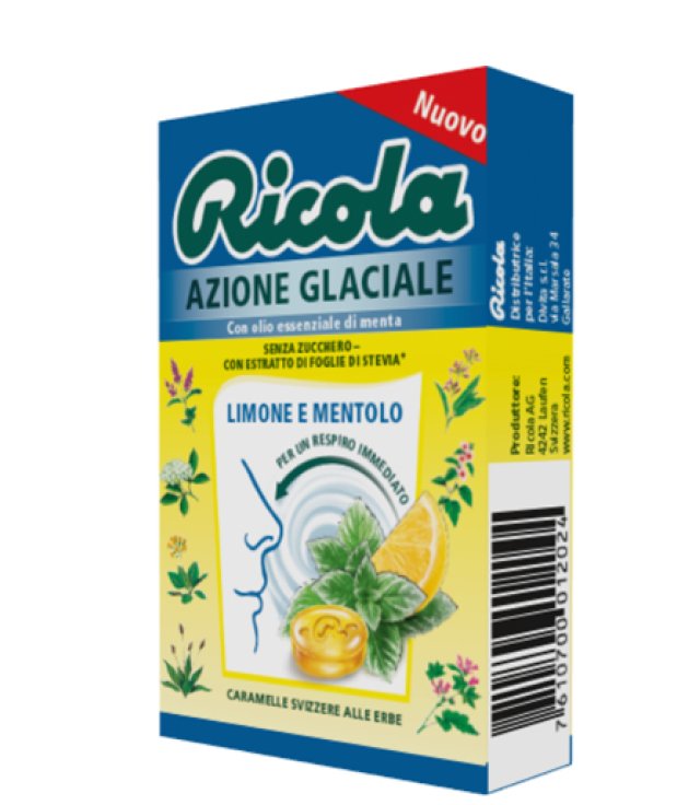 RICOLA AZIONE GLAC.LIM/MEN 50G RICOLA AZIONE GLAC.LIM/MEN 50G