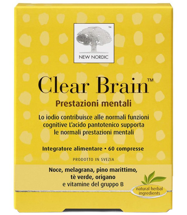 CLEAR BRAIN 60CPR